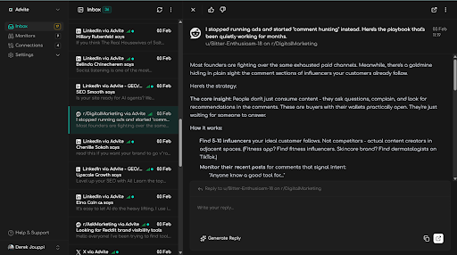 Your inbox can be as full of leads as Advite’s inbox for Advite is!